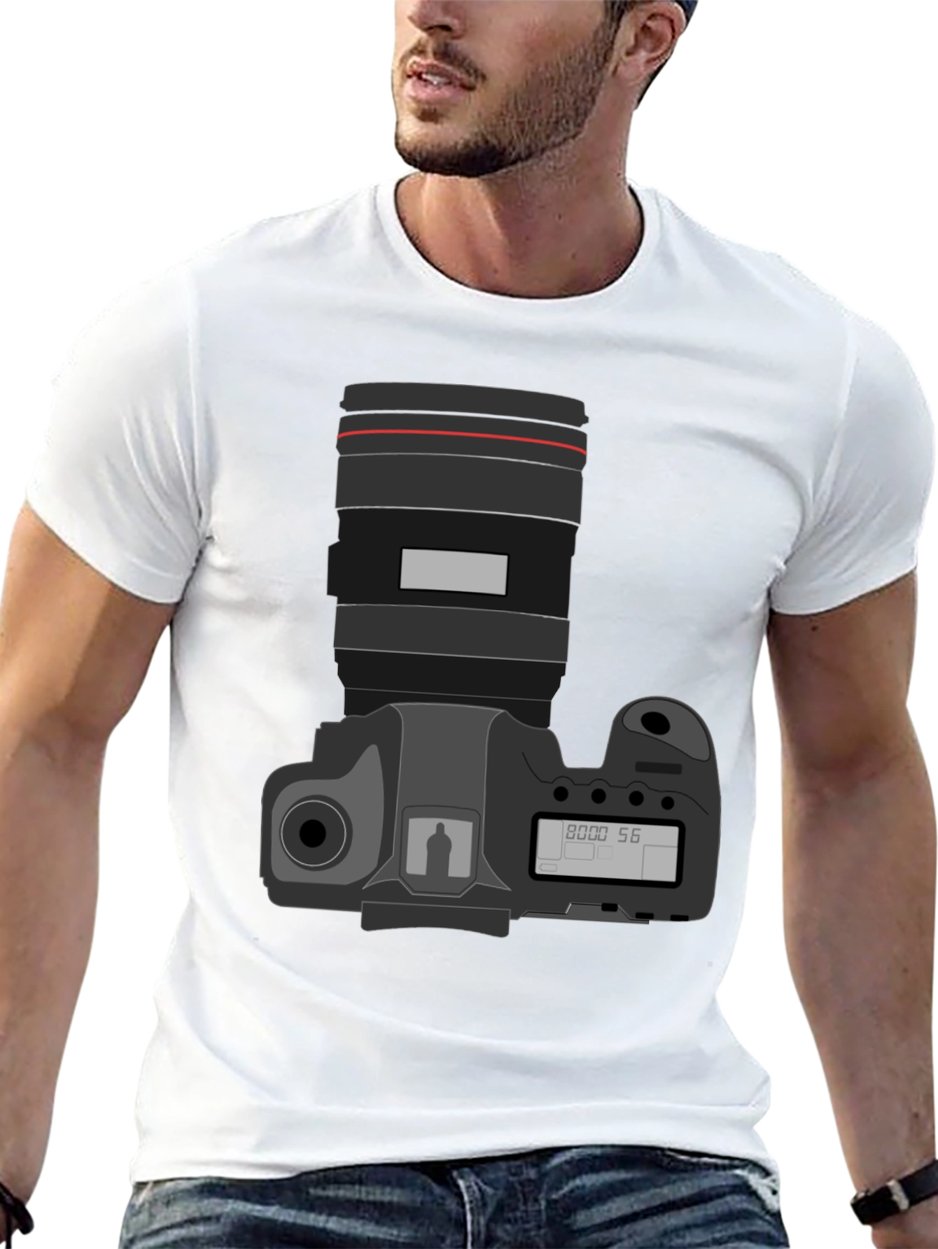Photographers DSLR Camera T-Shirt - Black