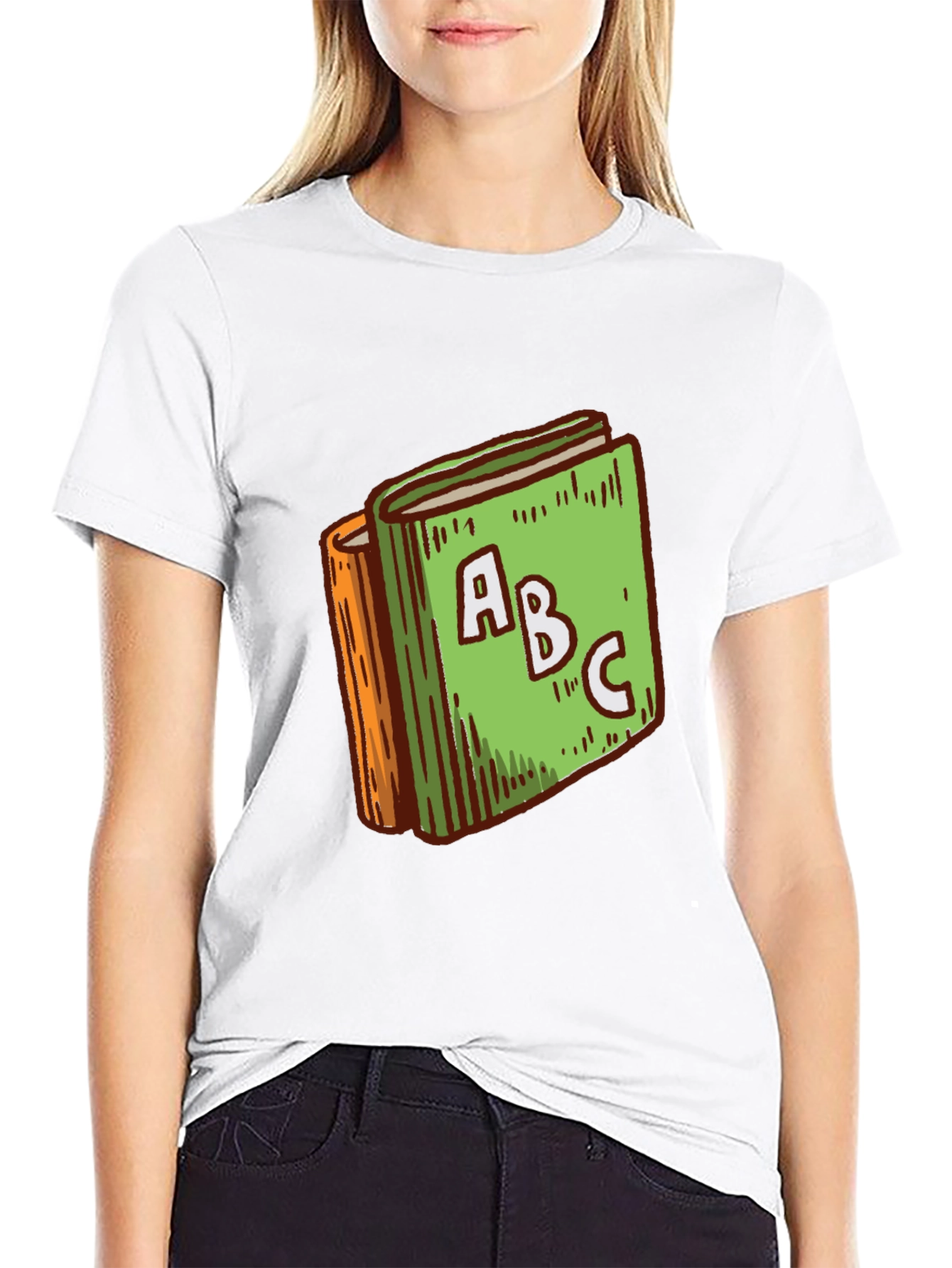 ABC Book Graphic Tee - Back to School T-Shirt