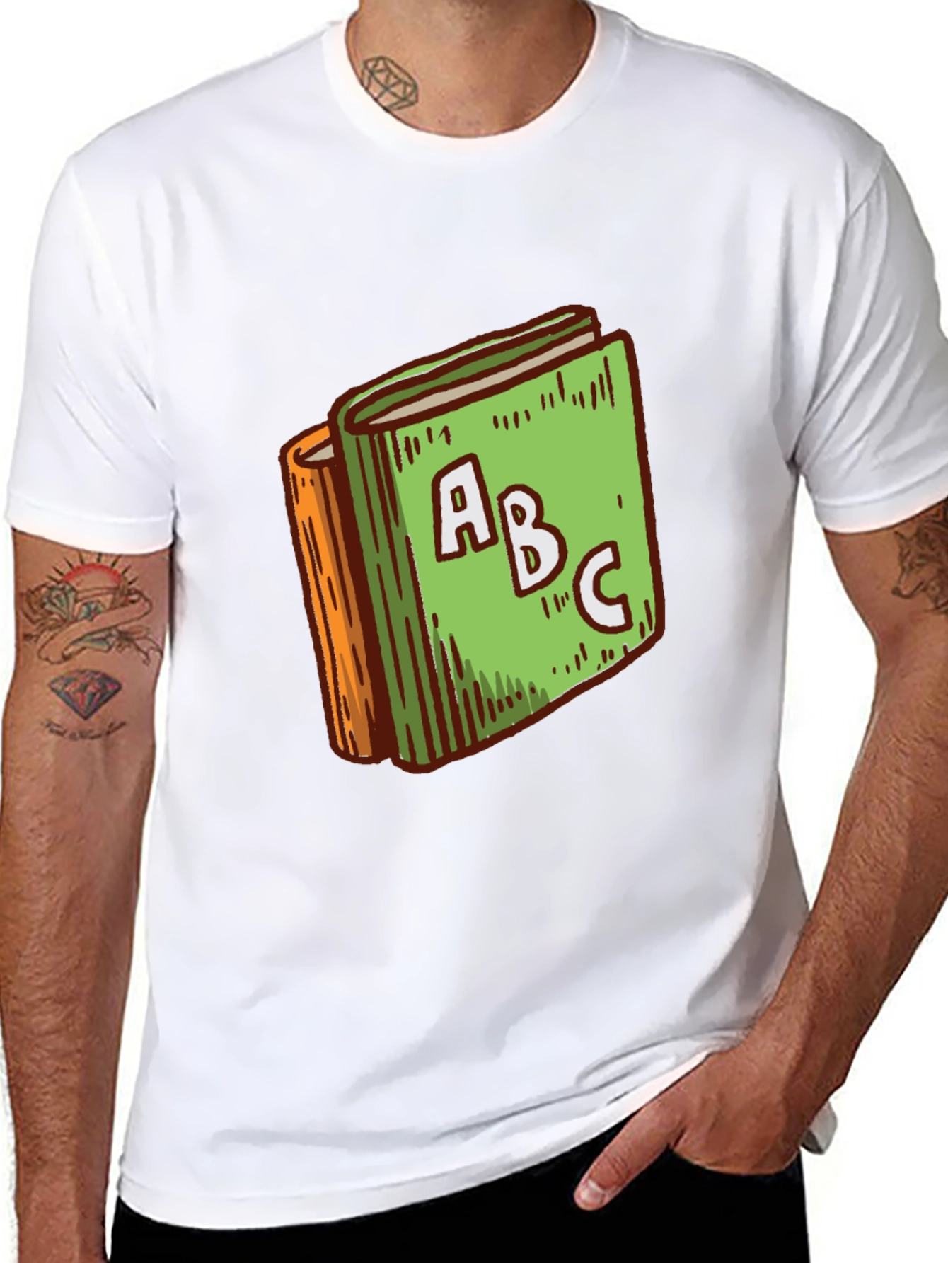 ABC Book Graphic Tee - Back to School T-Shirt