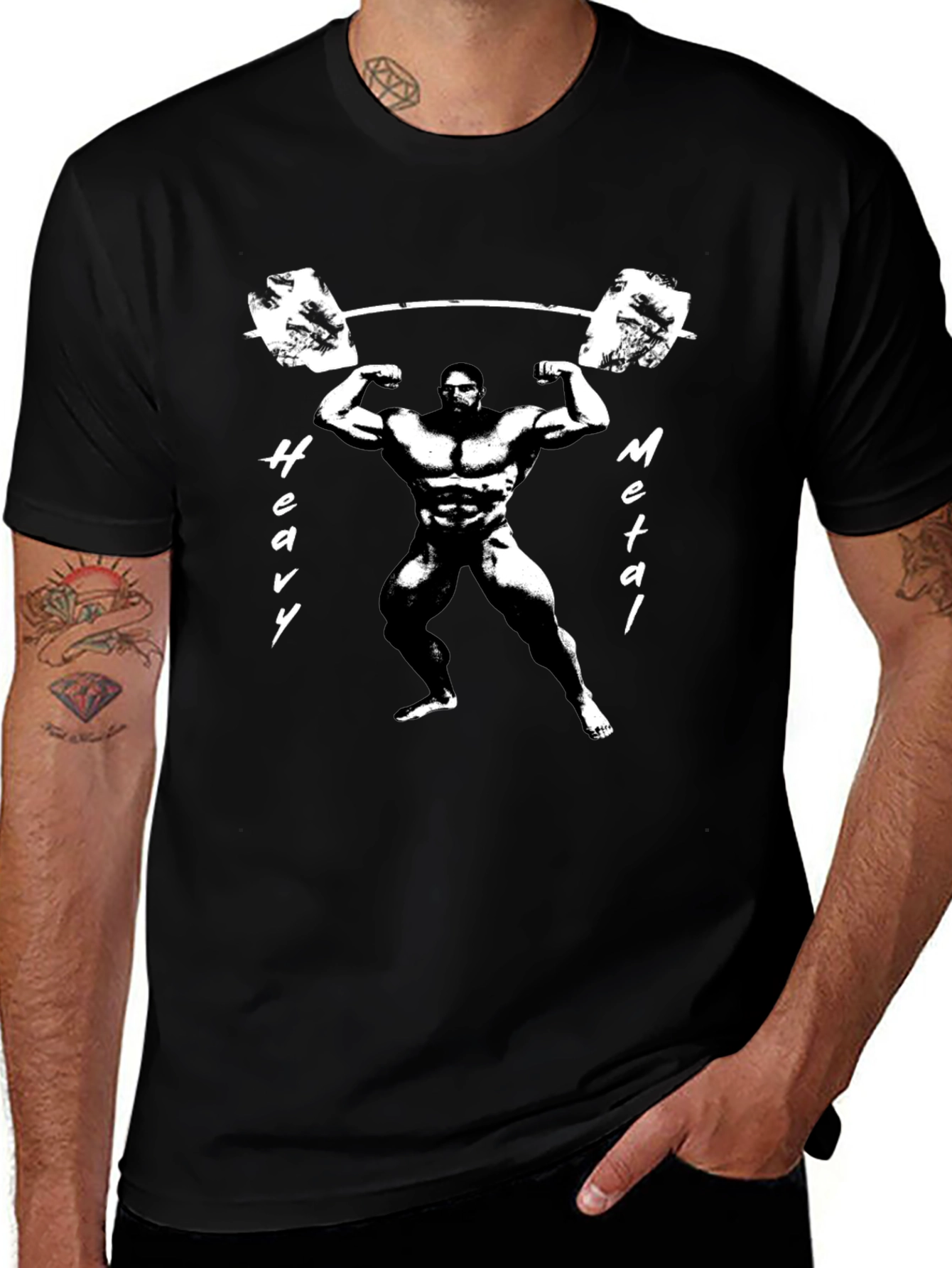 Heavy Metal Bodybuilding T-Shirt