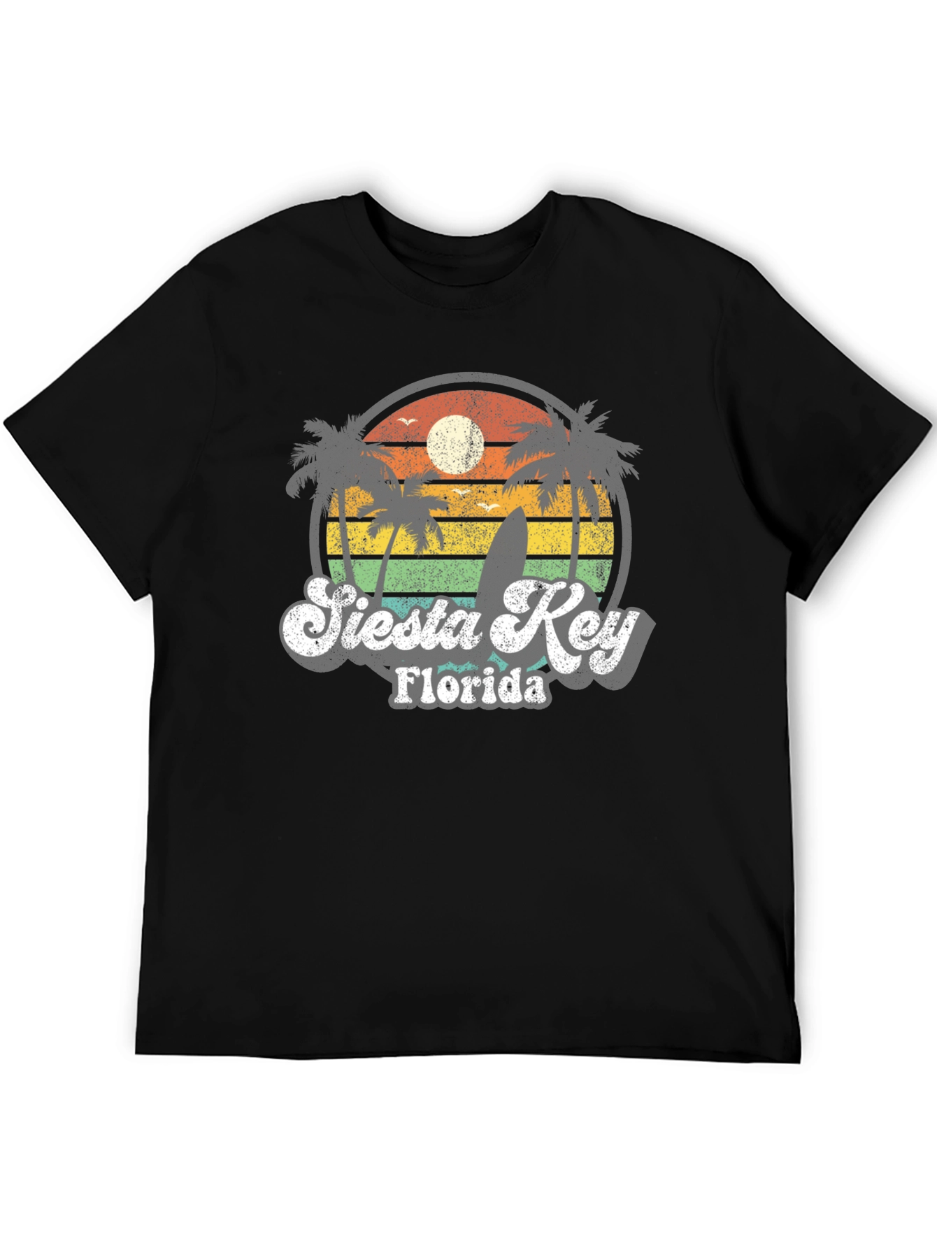 Retro Siesta Key Florida T-Shirt