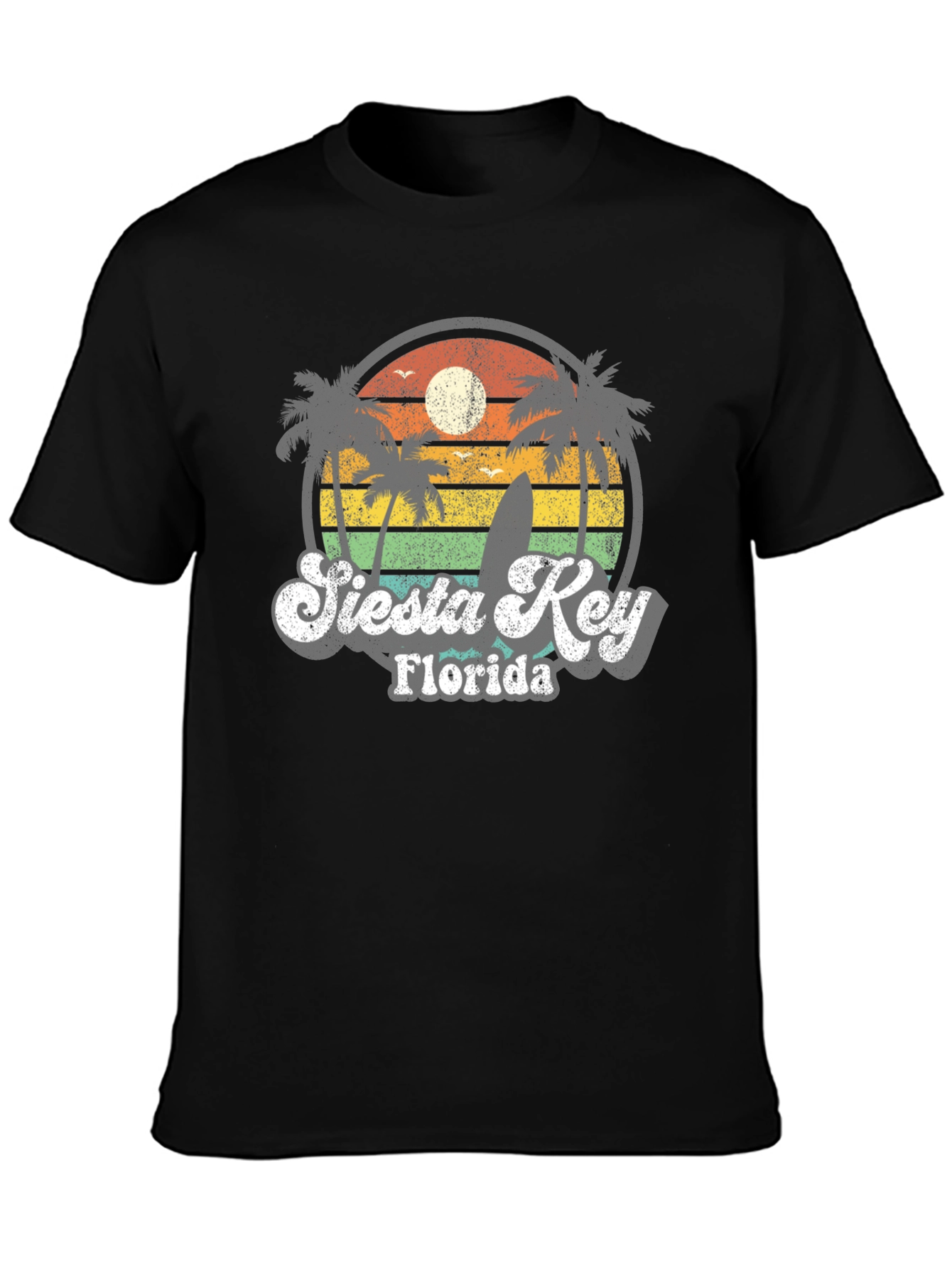 Retro Siesta Key Florida T-Shirt