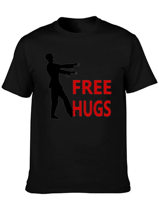 Free Hugs Zombie Graphic T-Shirt