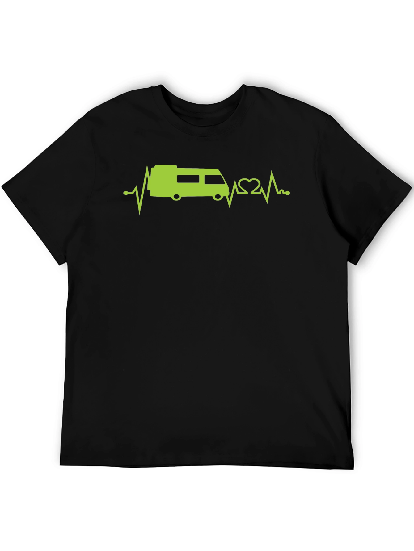 RV Heartbeat T-Shirt - Camping Life