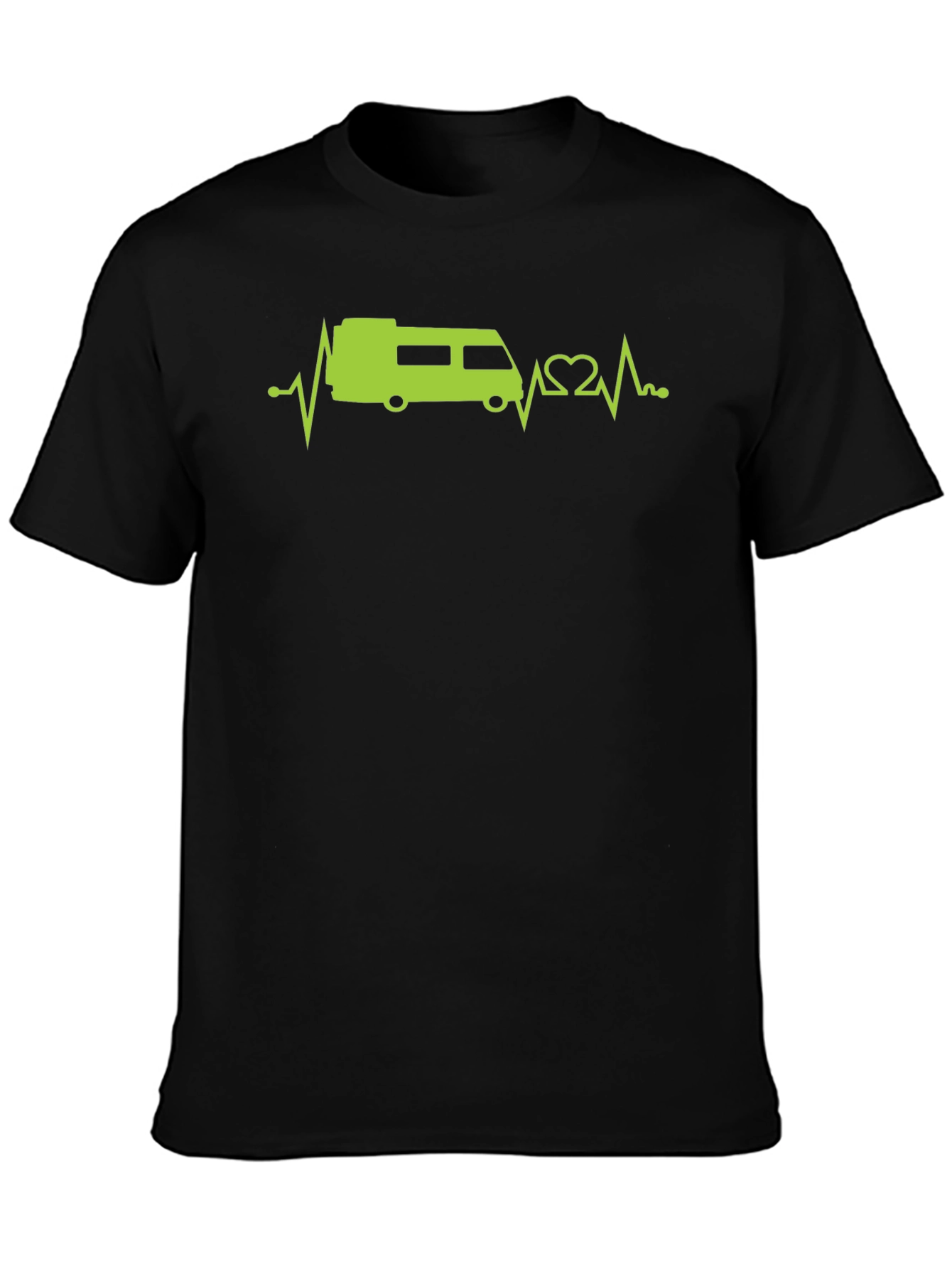 RV Heartbeat T-Shirt - Camping Life