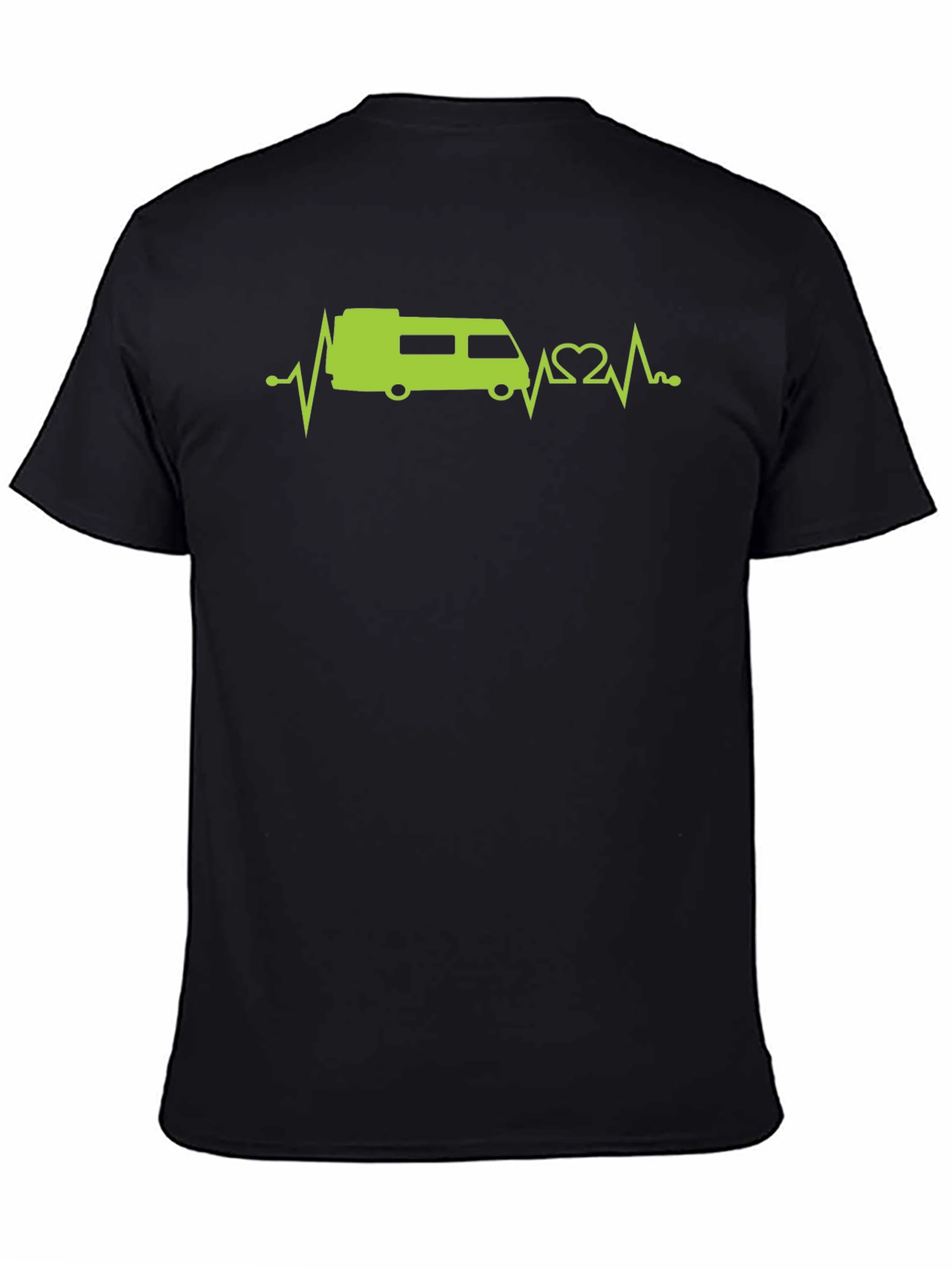 RV Heartbeat T-Shirt - Camping Life