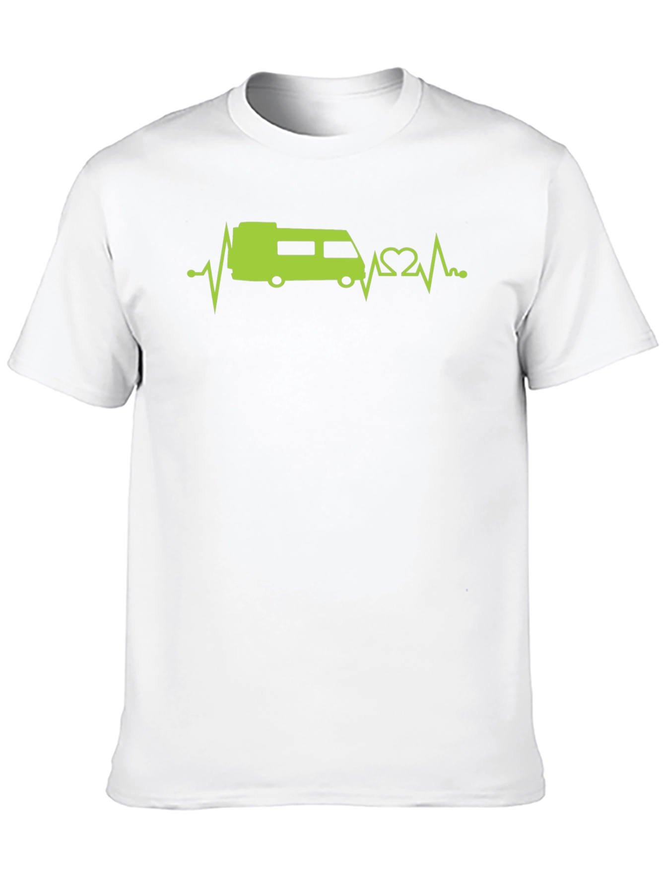 RV Heartbeat T-Shirt - Camping Life