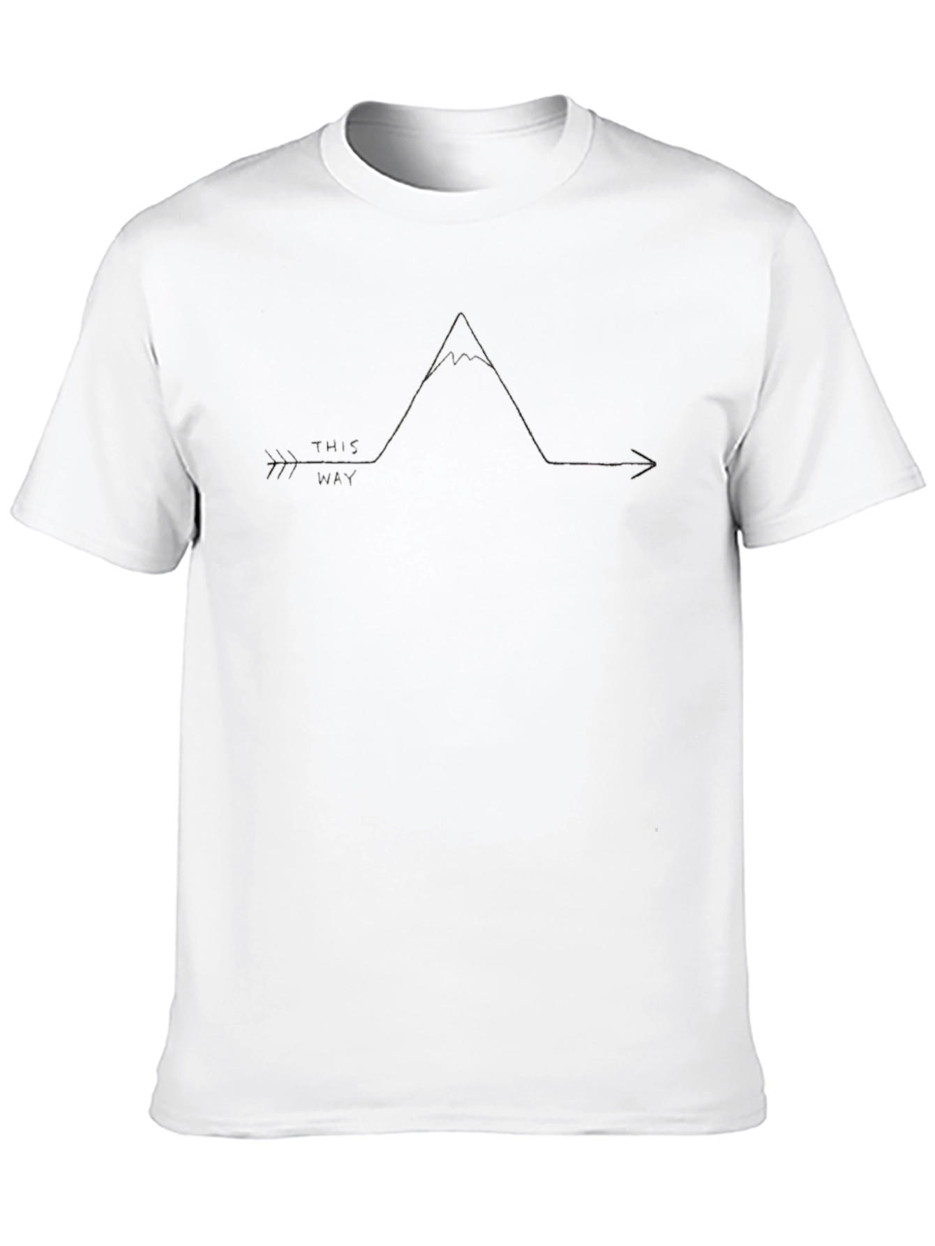 Mountain Arrow Graphic Tee - This Way