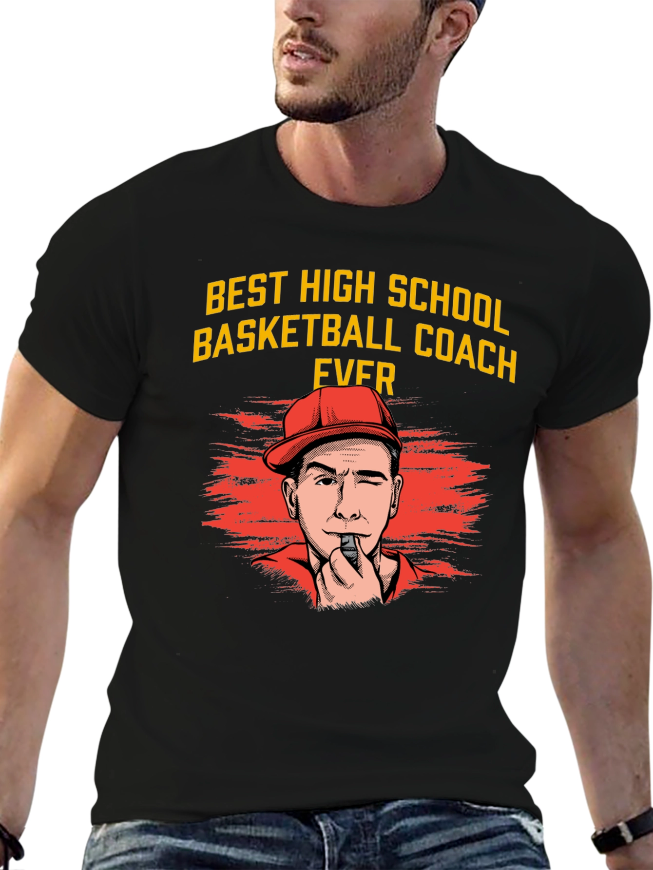 Best High School Basketball Coach T-Shirt