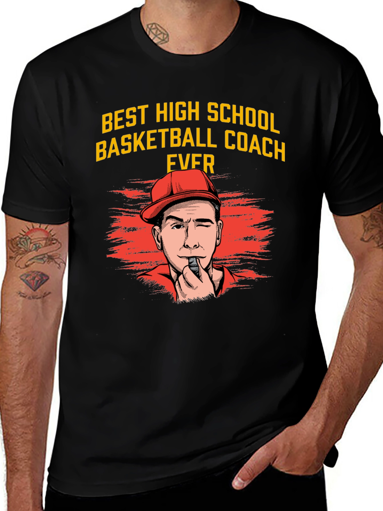 Best High School Basketball Coach T-Shirt