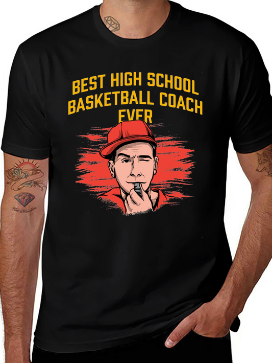 Best High School Basketball Coach T-Shirt