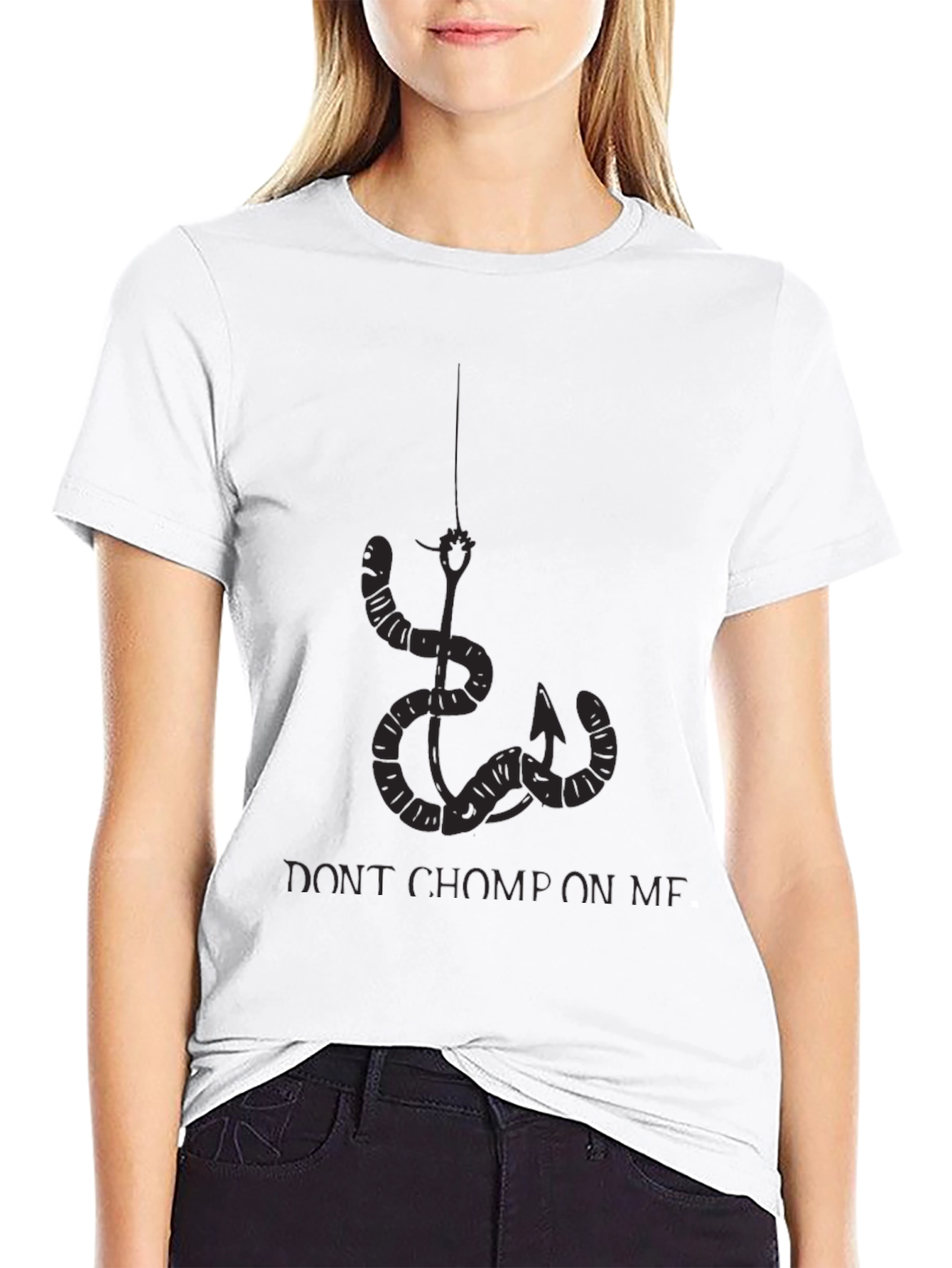 Dont Chomp On Me Black T-Shirt
