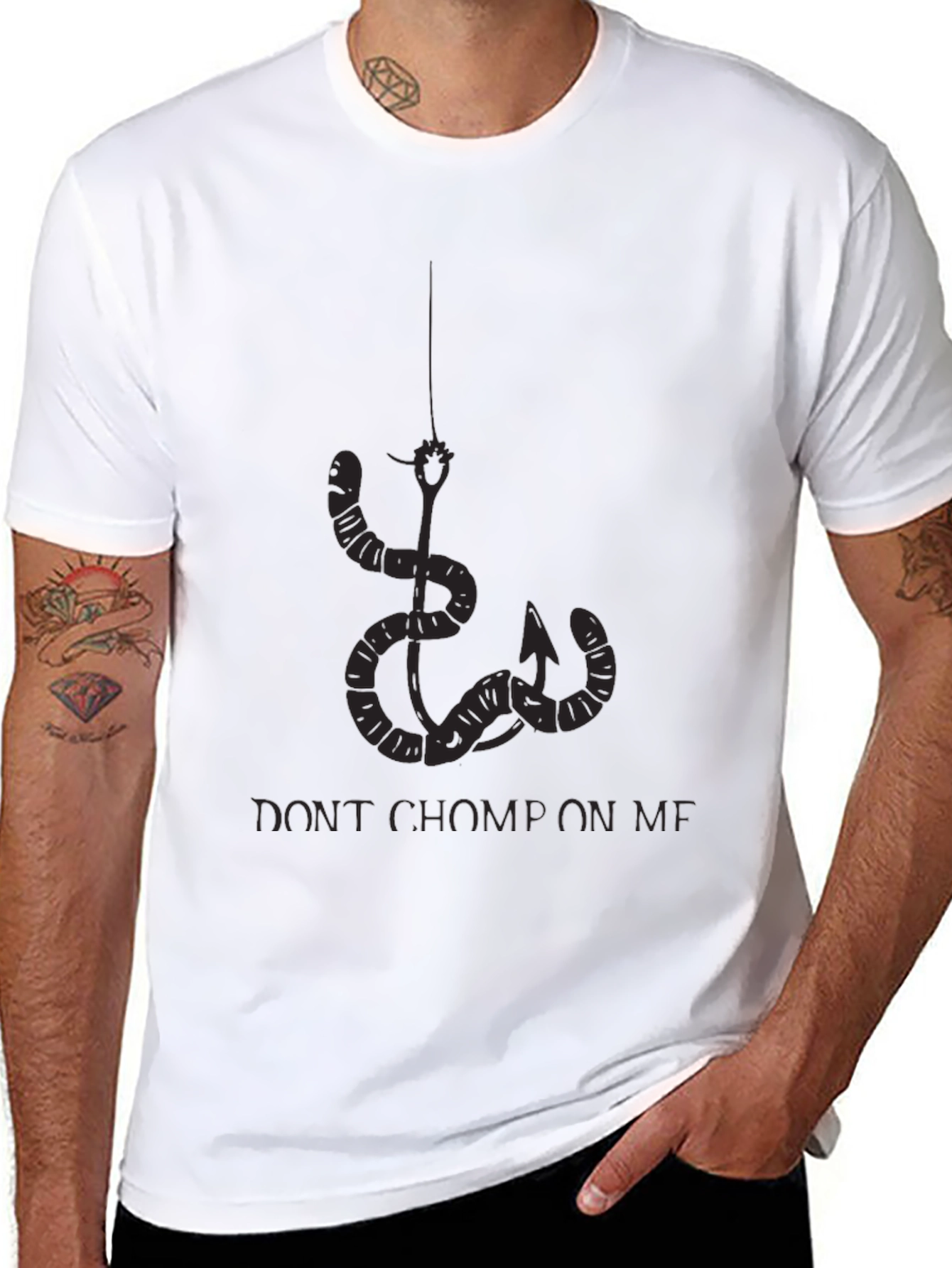 Dont Chomp On Me Black T-Shirt