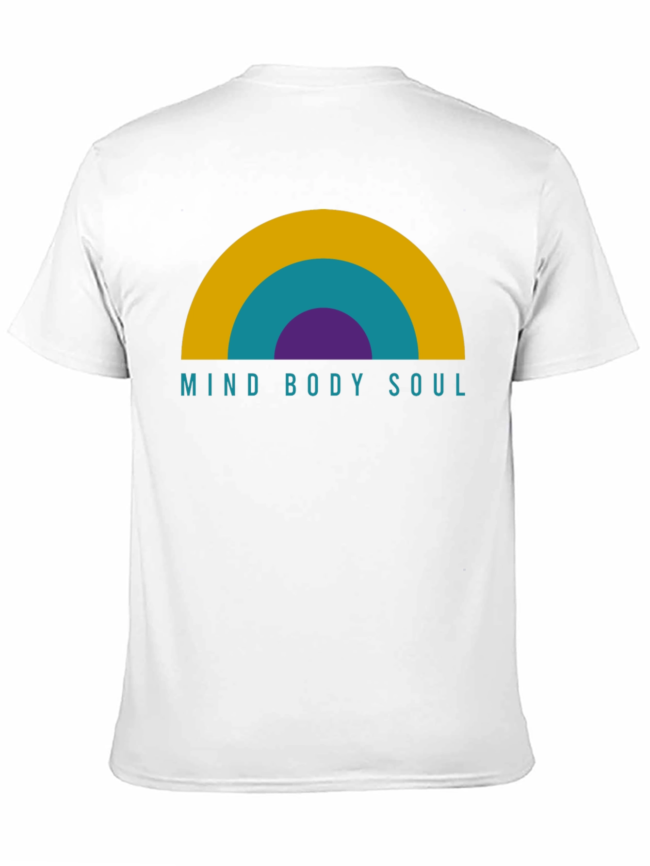 Mind Body Soul Graphic T-Shirt - Black