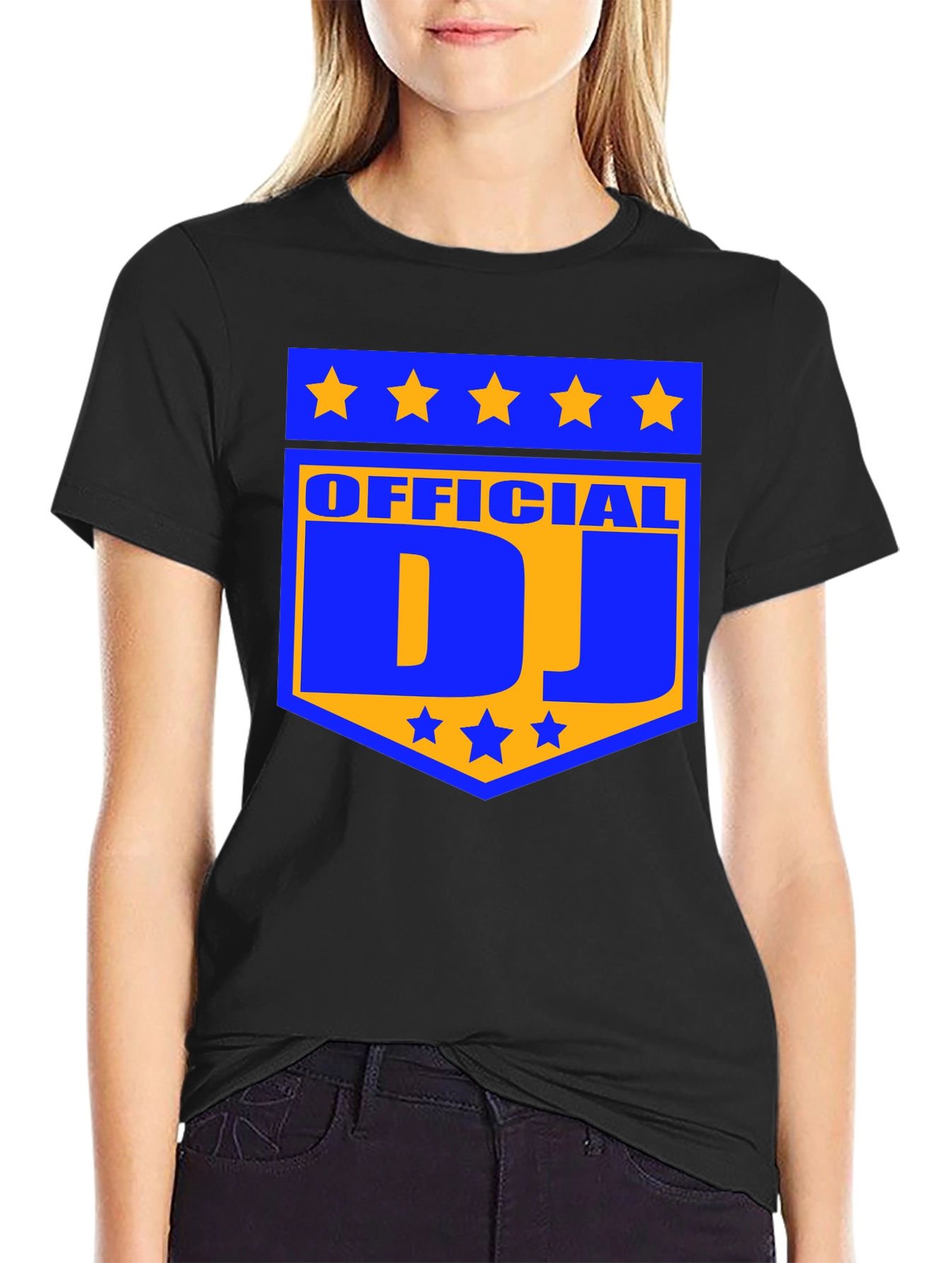 Official DJ Graphic Print T-Shirt
