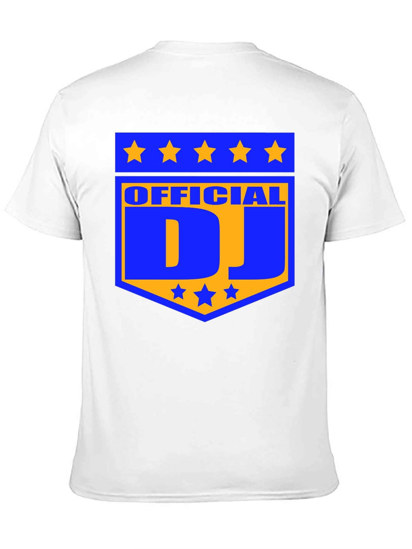 Official DJ Graphic Print T-Shirt