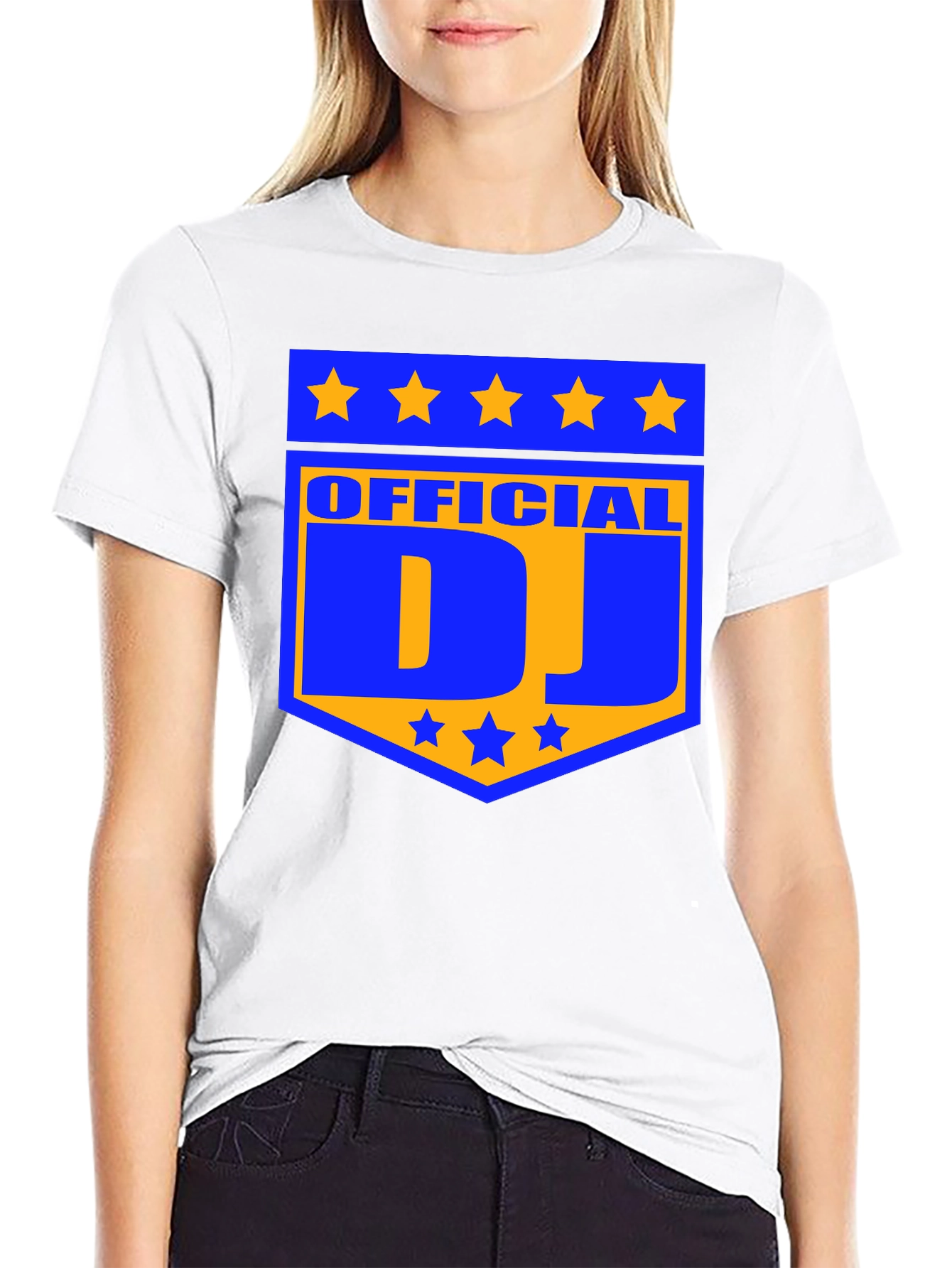 Official DJ Graphic Print T-Shirt