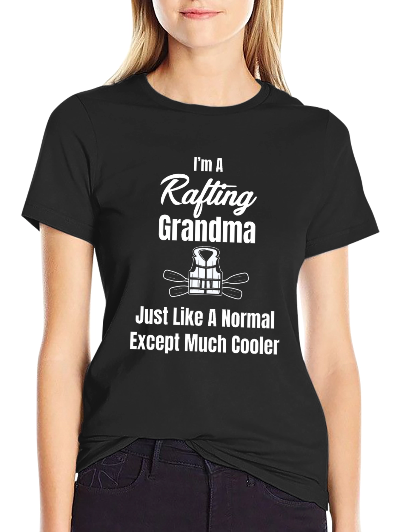 Rafting Grandma Funny T-Shirt - Outdoor Adventure Tee