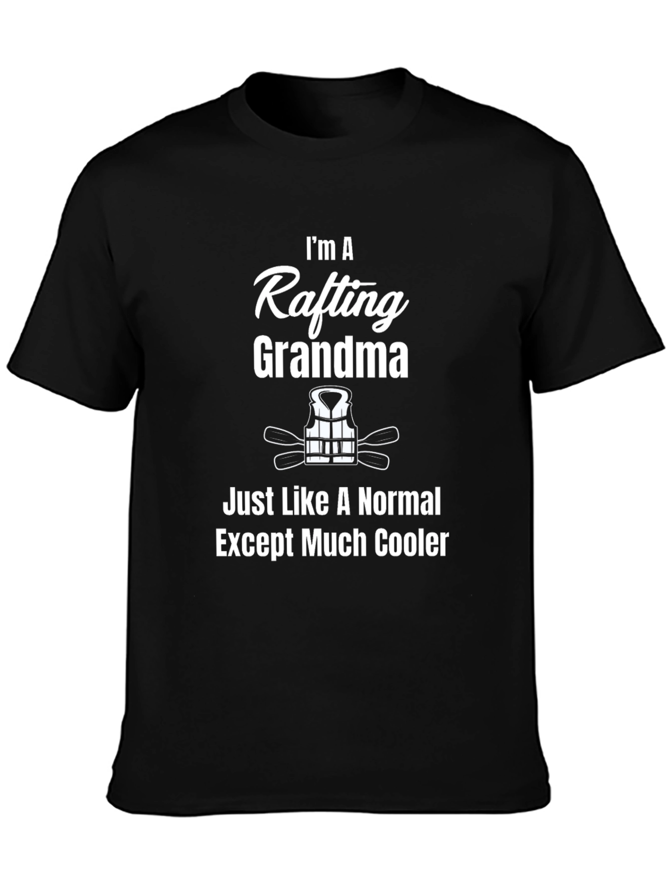 Rafting Grandma Funny T-Shirt - Outdoor Adventure Tee