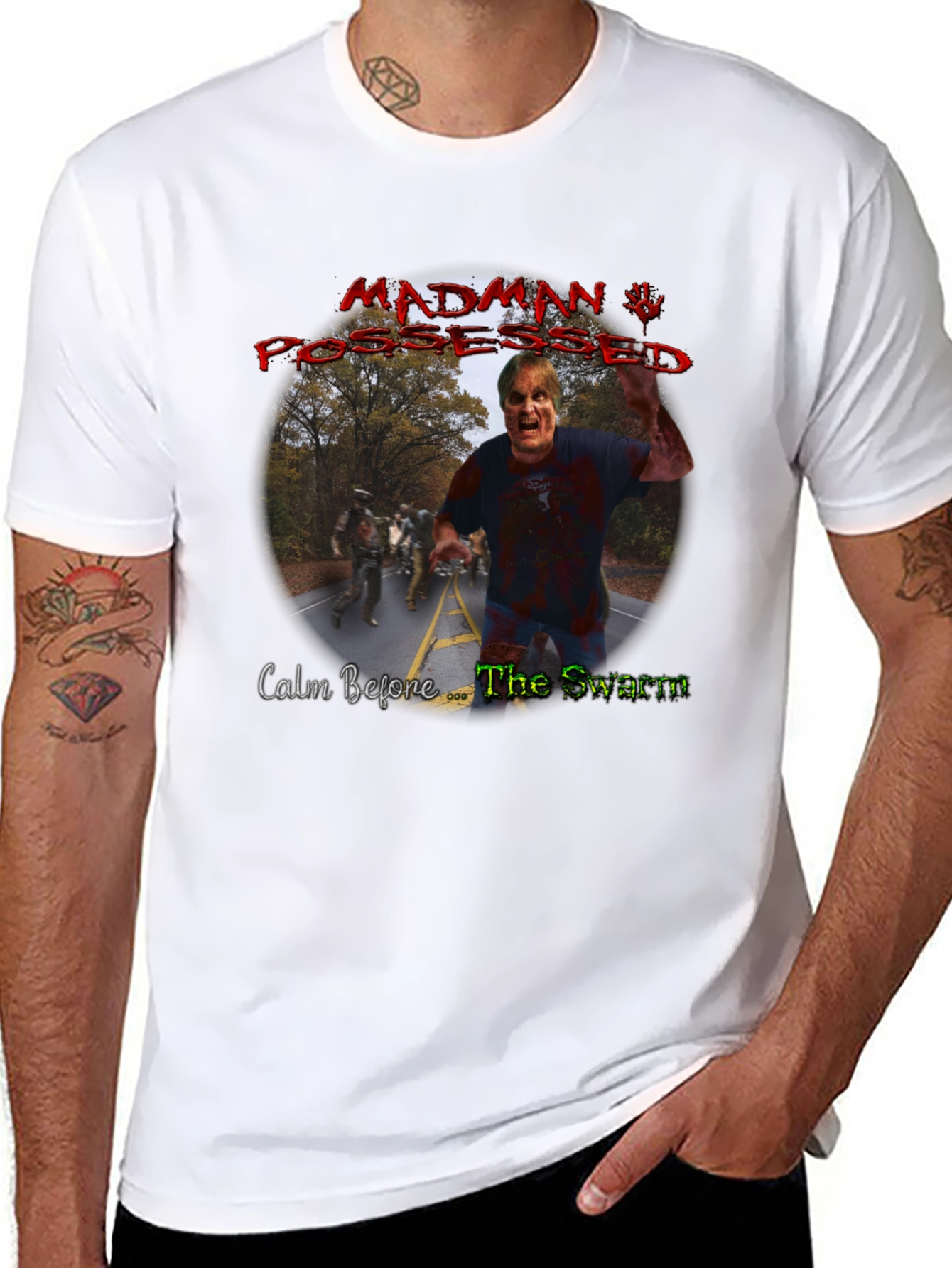 Madman Possessed Zombie T-Shirt