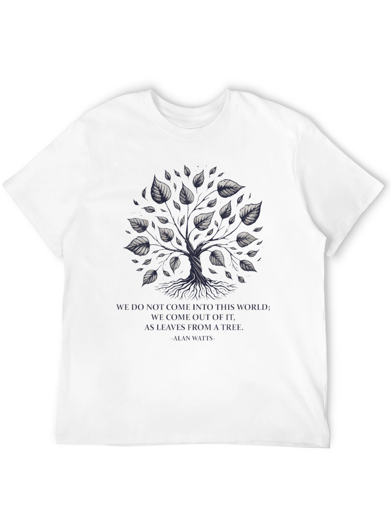 Nature Inspired Graphic Tee - Tree of Life Design