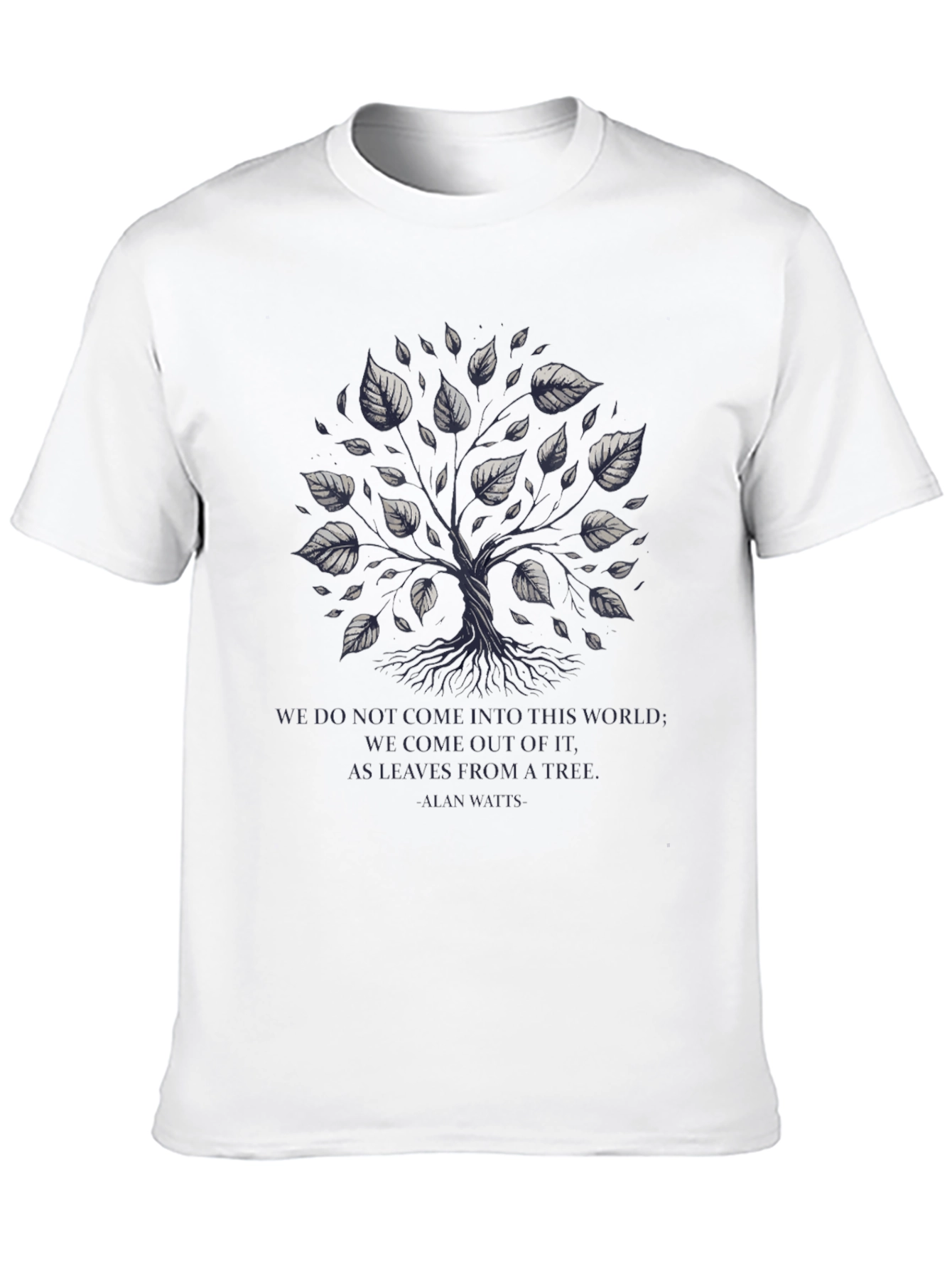 Nature Inspired Graphic Tee - Tree of Life Design