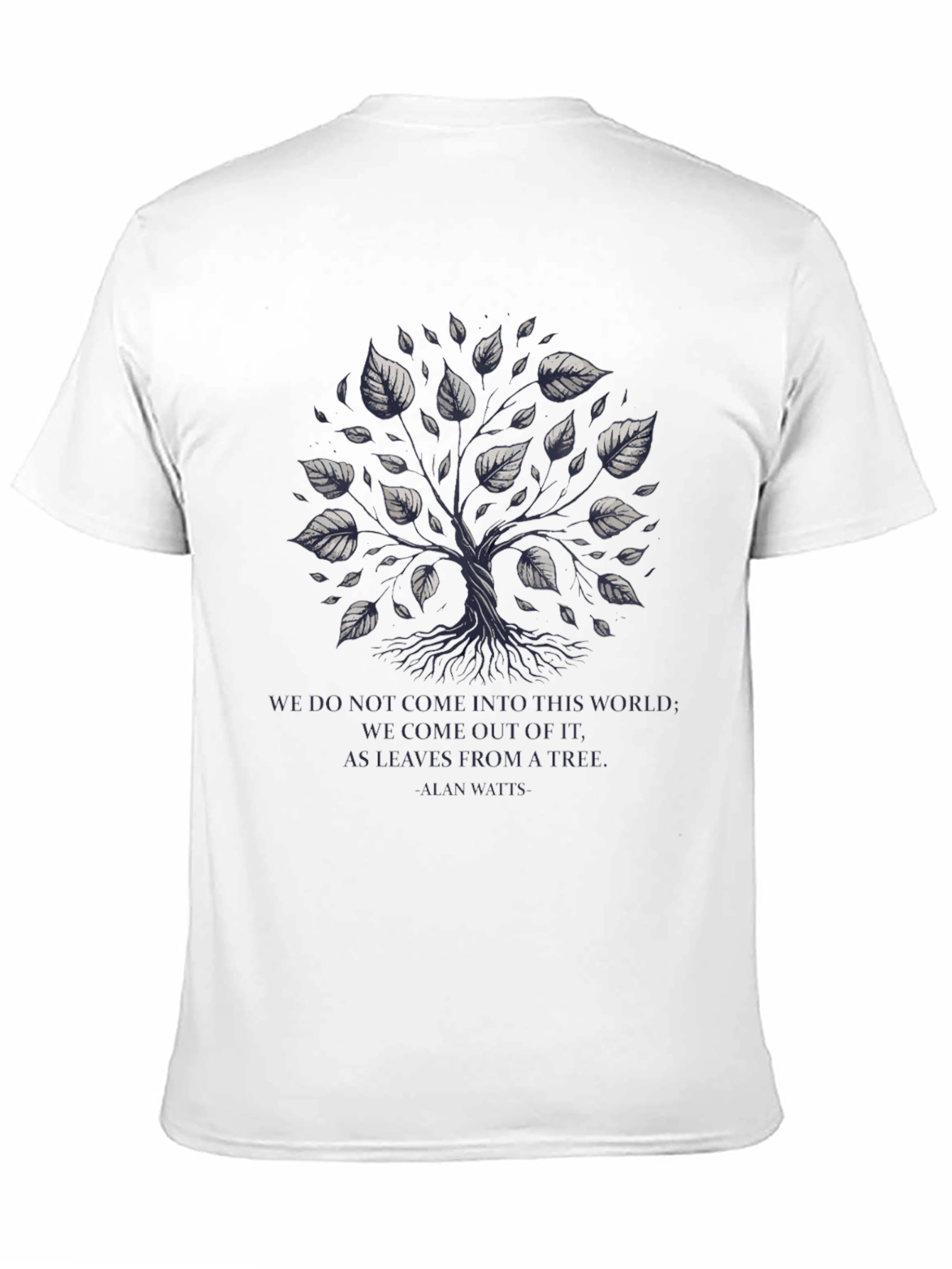 Nature Inspired Graphic Tee - Tree of Life Design
