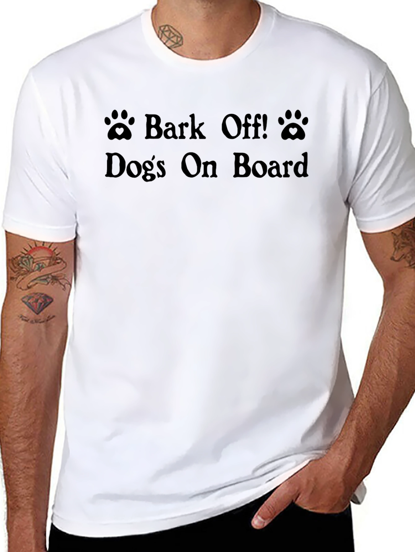 Bark Off! Dogs On Board Tee