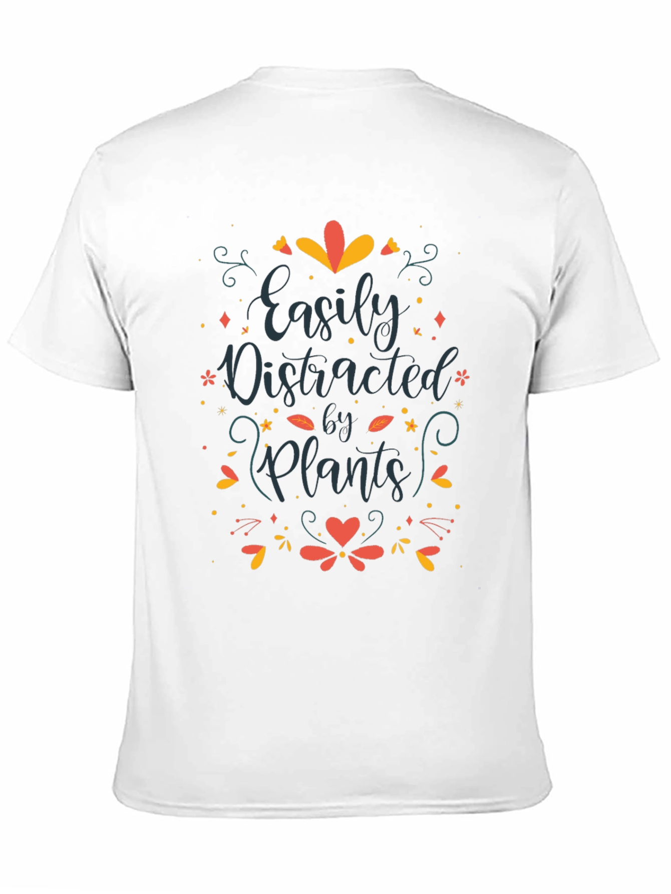 Easily Distracted by Plants Graphic T-Shirt