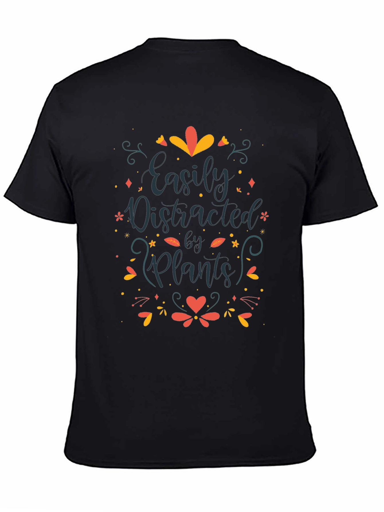 Easily Distracted by Plants Graphic T-Shirt