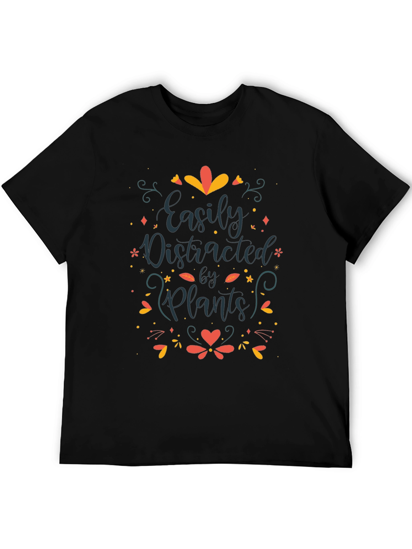 Easily Distracted by Plants Graphic T-Shirt