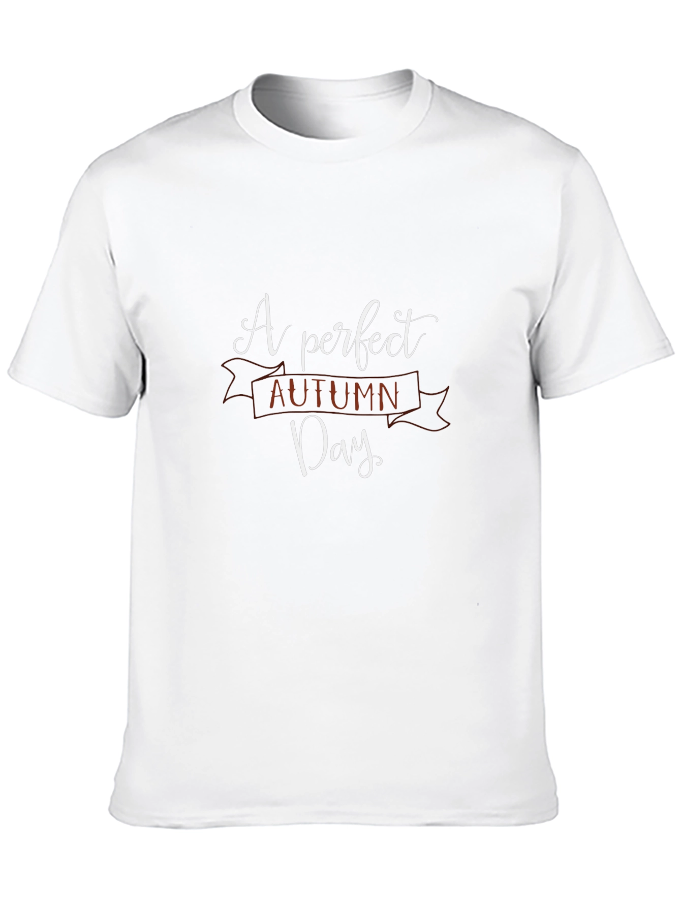 Autumn Day Graphic Tee - Black T-Shirt