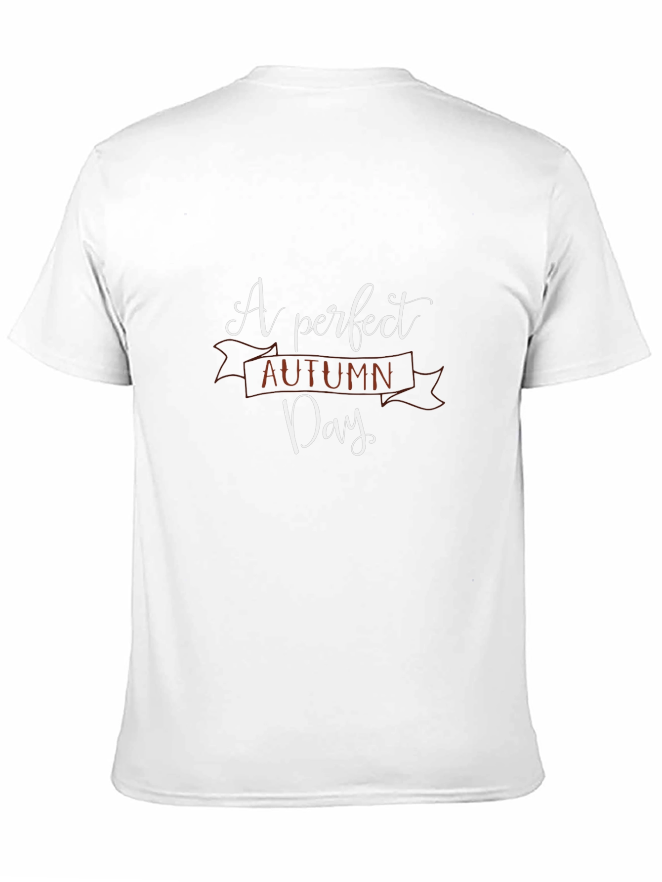 Autumn Day Graphic Tee - Black T-Shirt