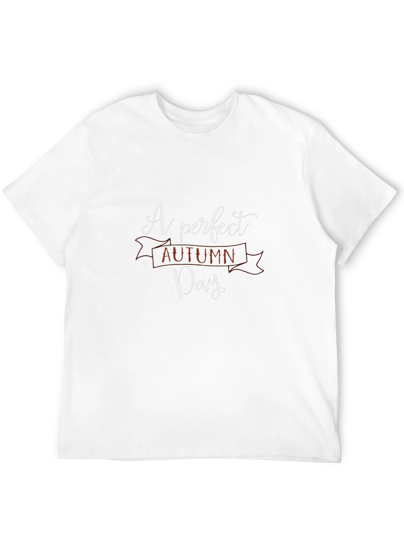Autumn Day Graphic Tee - Black T-Shirt