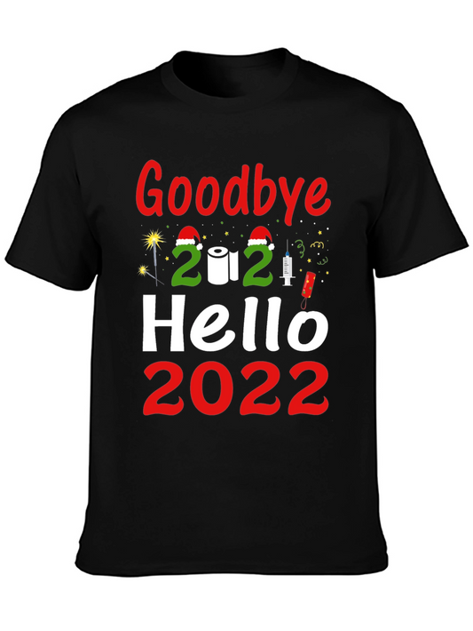 Goodbye 2021 Hello 2022 Graphic Tee