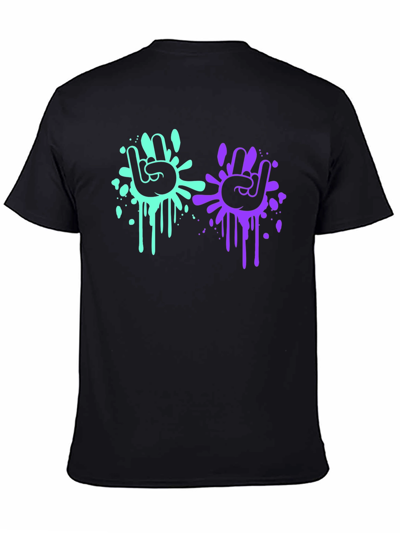 Rock On Graphic T-Shirt - Black