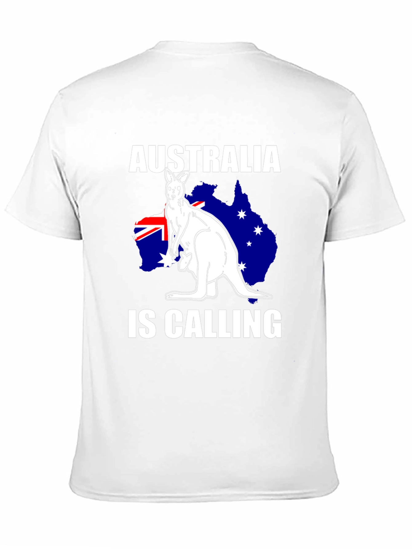 Australia Is Calling T-Shirt Kangaroo Aussie Pride