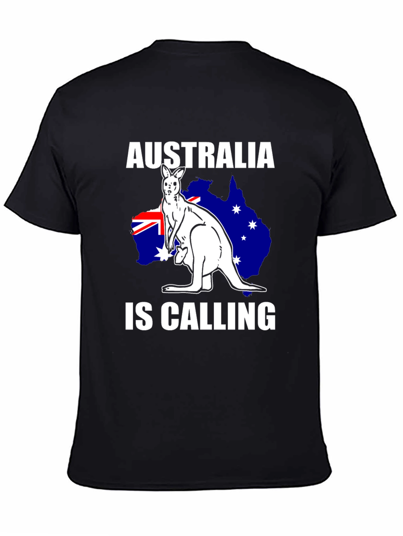 Australia Is Calling T-Shirt Kangaroo Aussie Pride