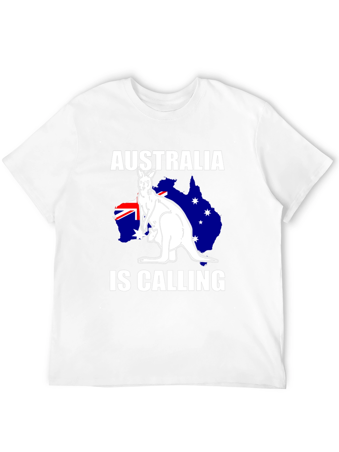 Australia Is Calling T-Shirt Kangaroo Aussie Pride