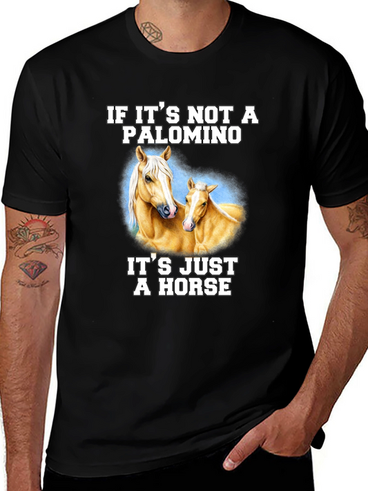 Palomino Horse Graphic Tee - If Its Not a Palomino T-Shirt