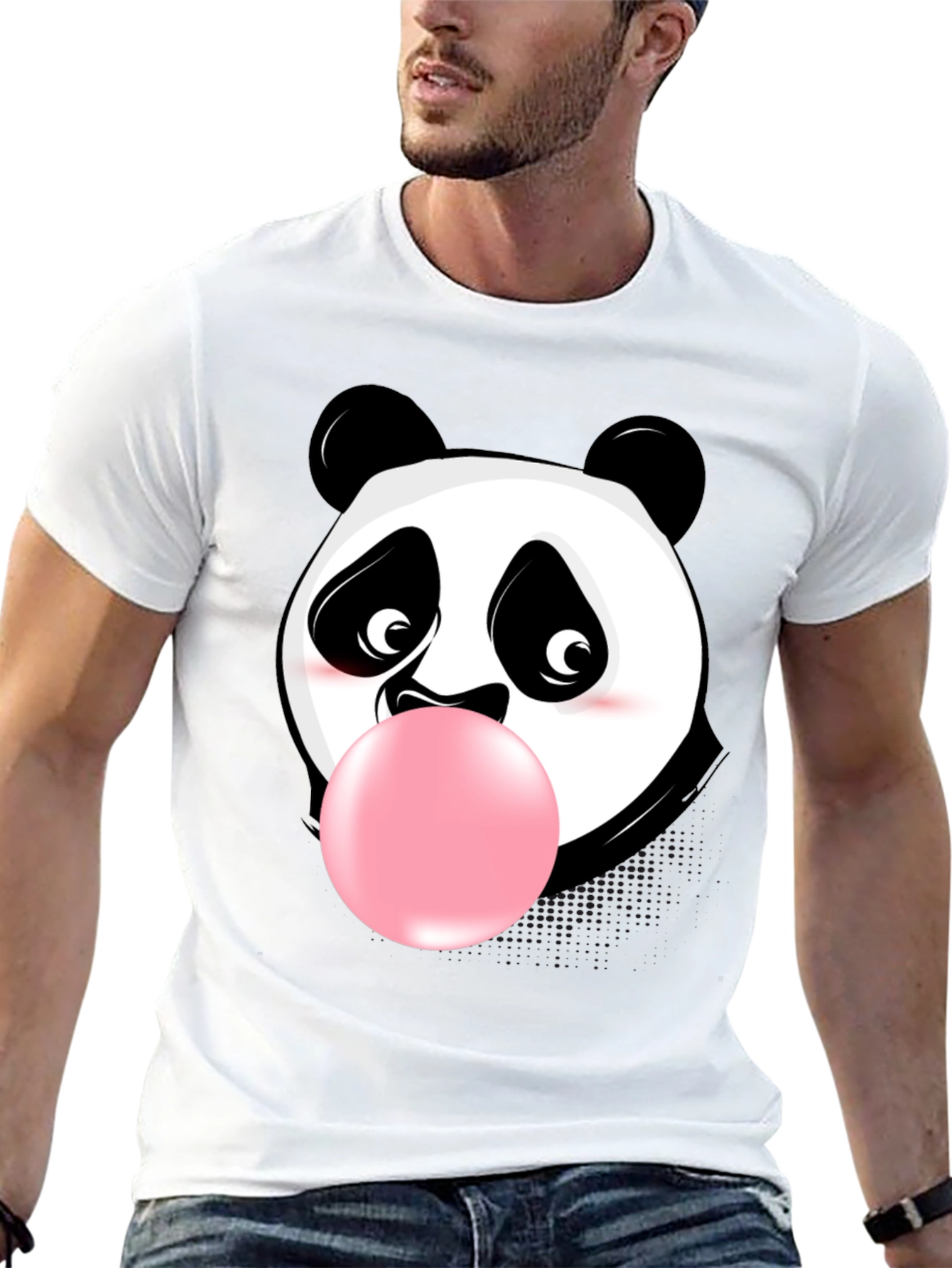 Panda Bubble Gum T-Shirt