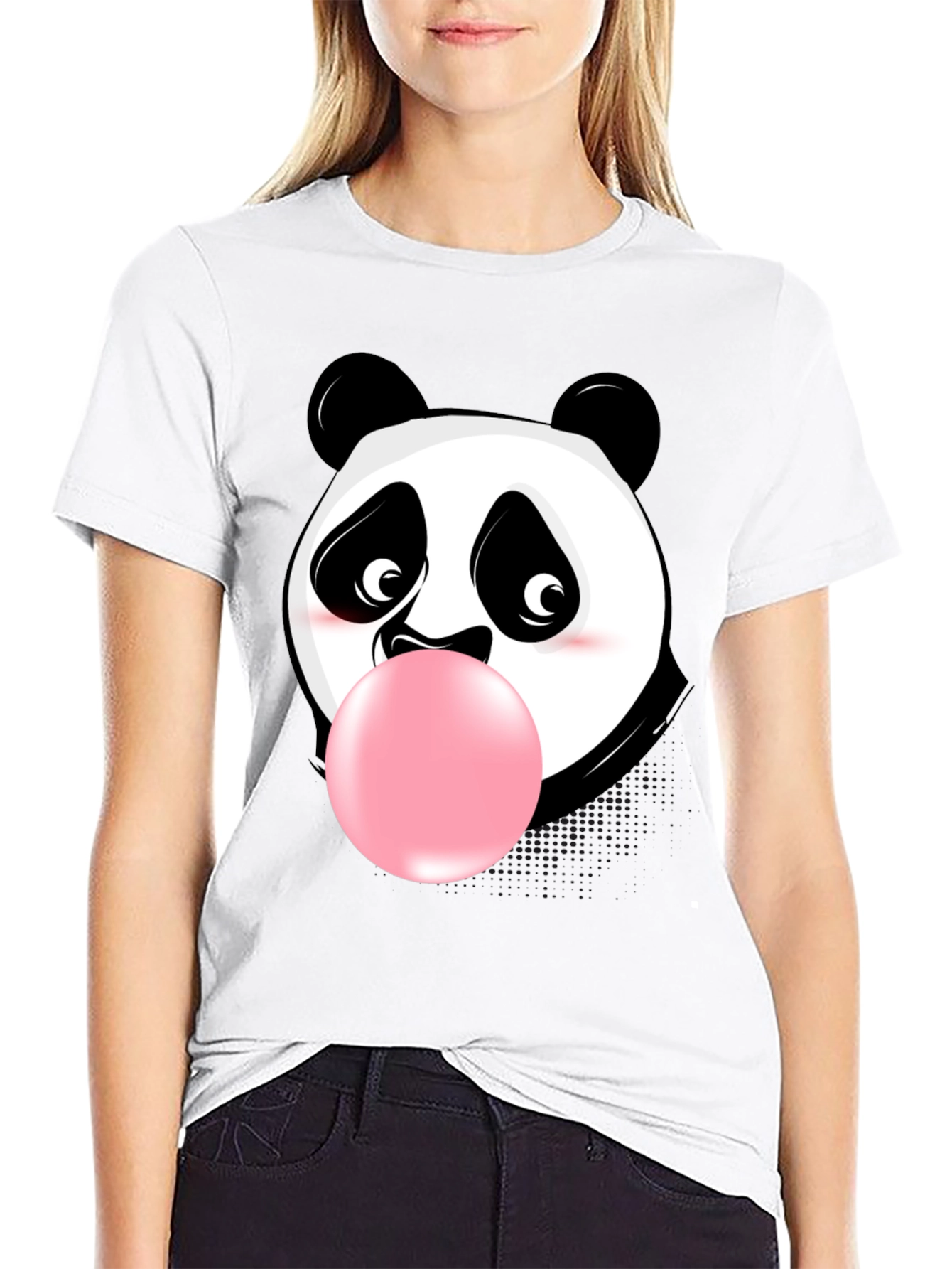 Panda Bubble Gum T-Shirt