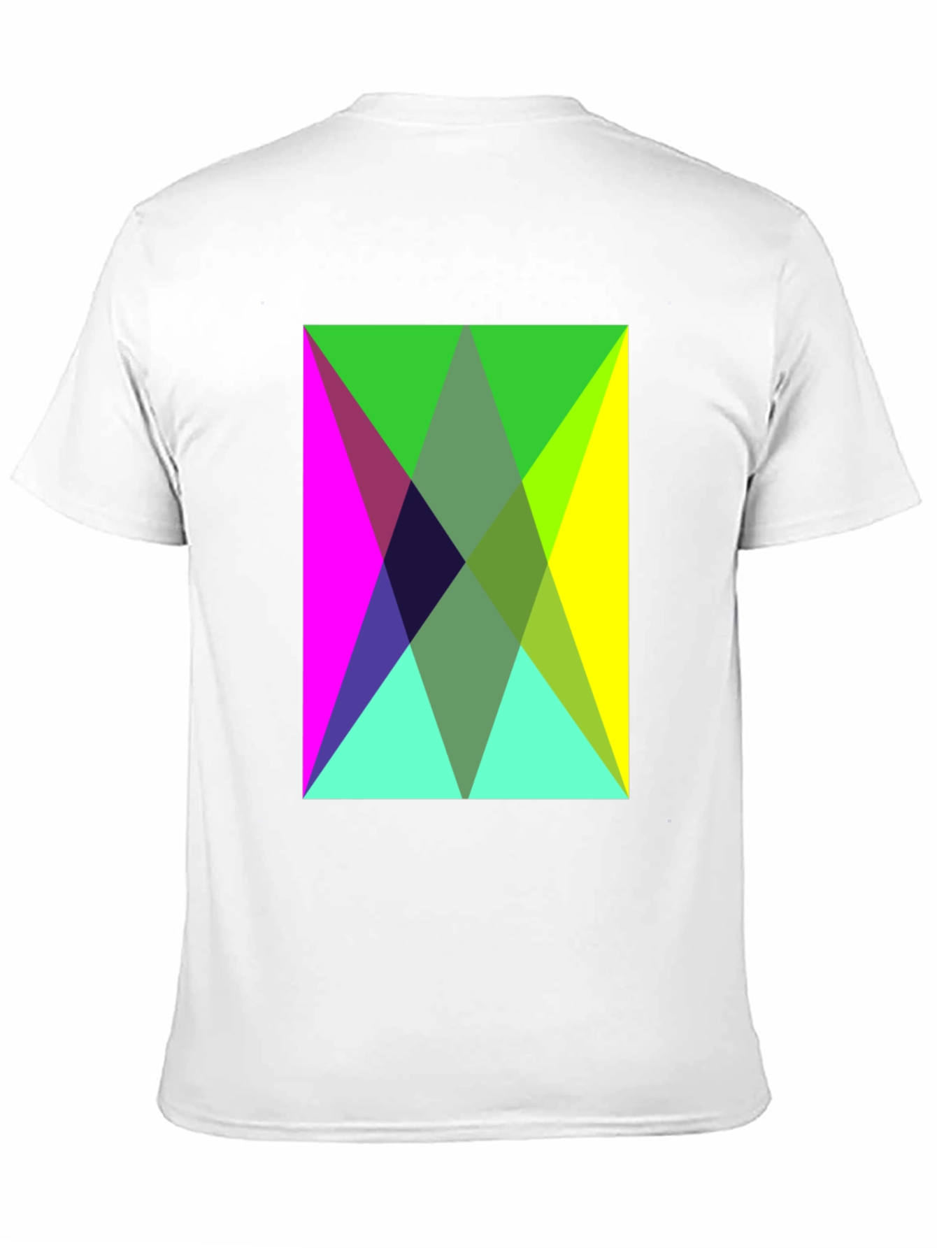 Geometric Triangle Pattern T-Shirt