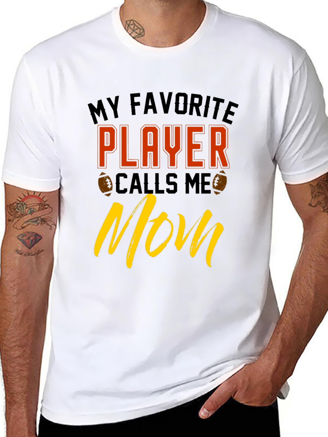 My Favorite Player Calls Me Mom T-Shirt