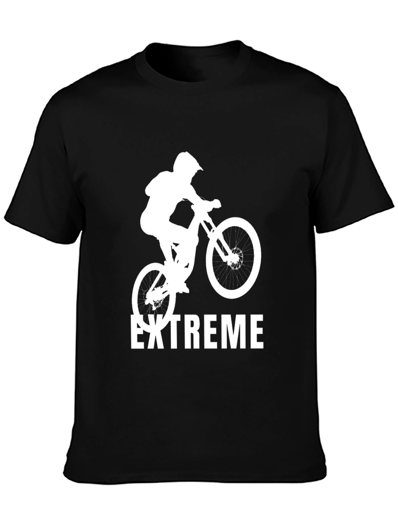 Extreme Mountain Biker T-Shirt - Black