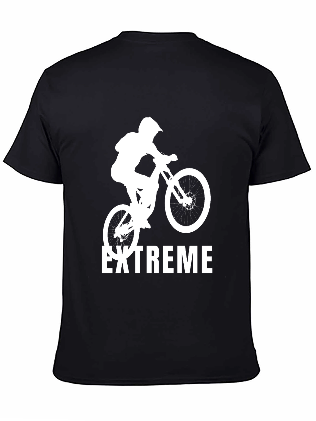 Extreme Mountain Biker T-Shirt - Black