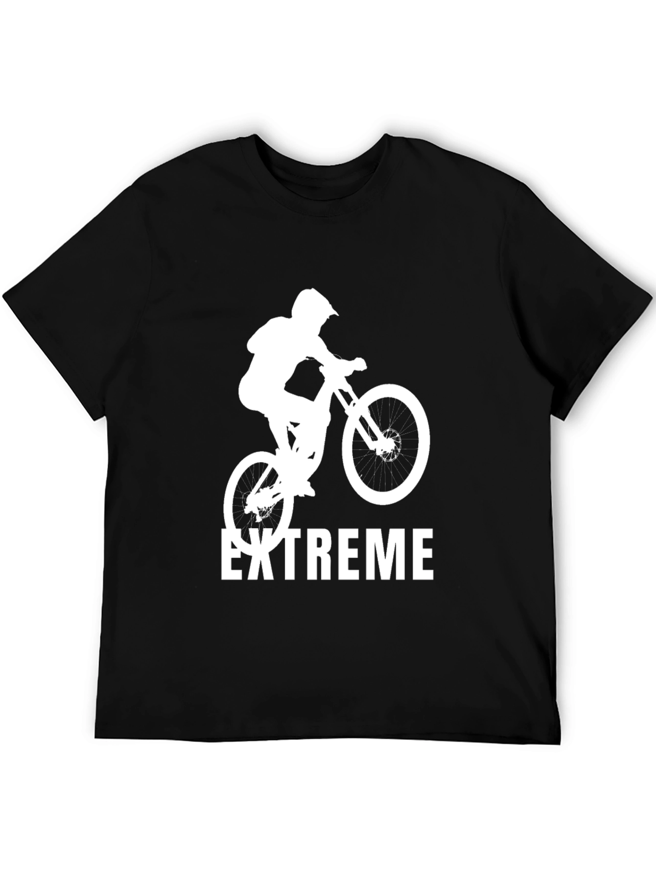 Extreme Mountain Biker T-Shirt - Black