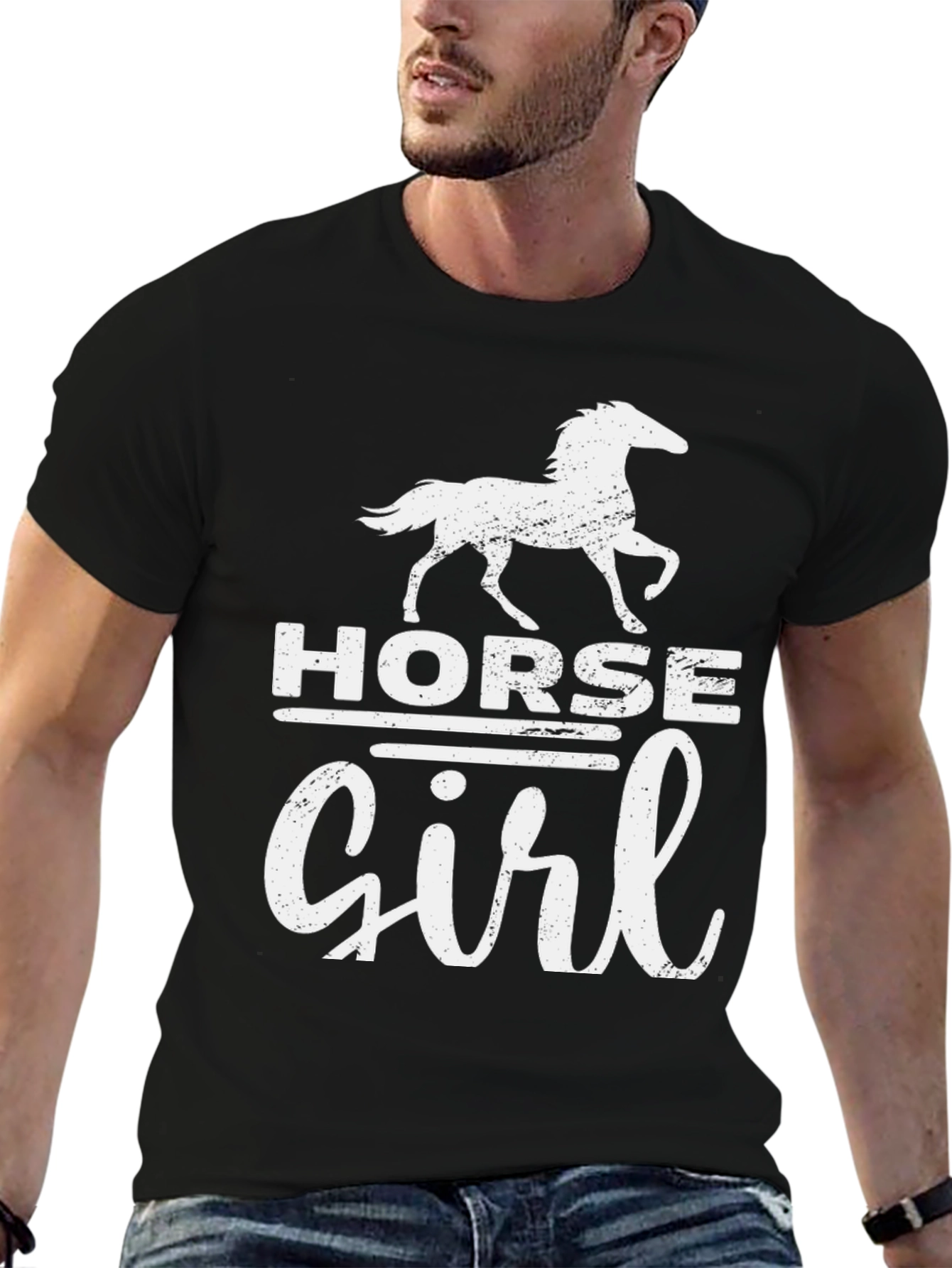 Horse Girl T-Shirt - Equestrian Lover Tee
