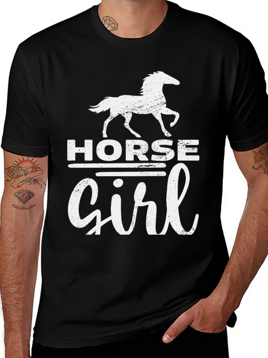 Horse Girl T-Shirt - Equestrian Lover Tee