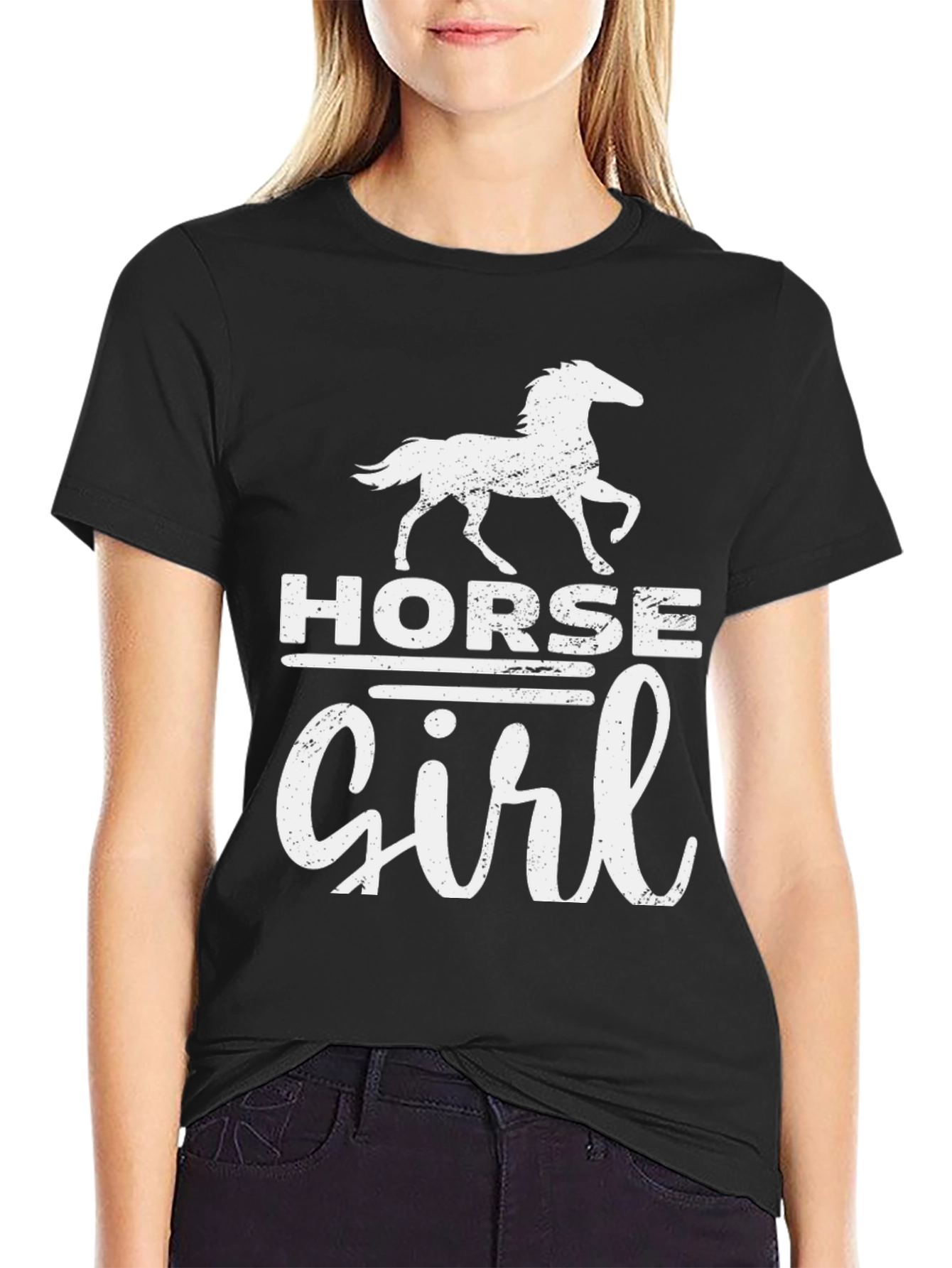 Horse Girl T-Shirt - Equestrian Lover Tee